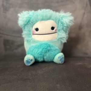 5 inch blue Squishmallows Joelle the Bigfoot
